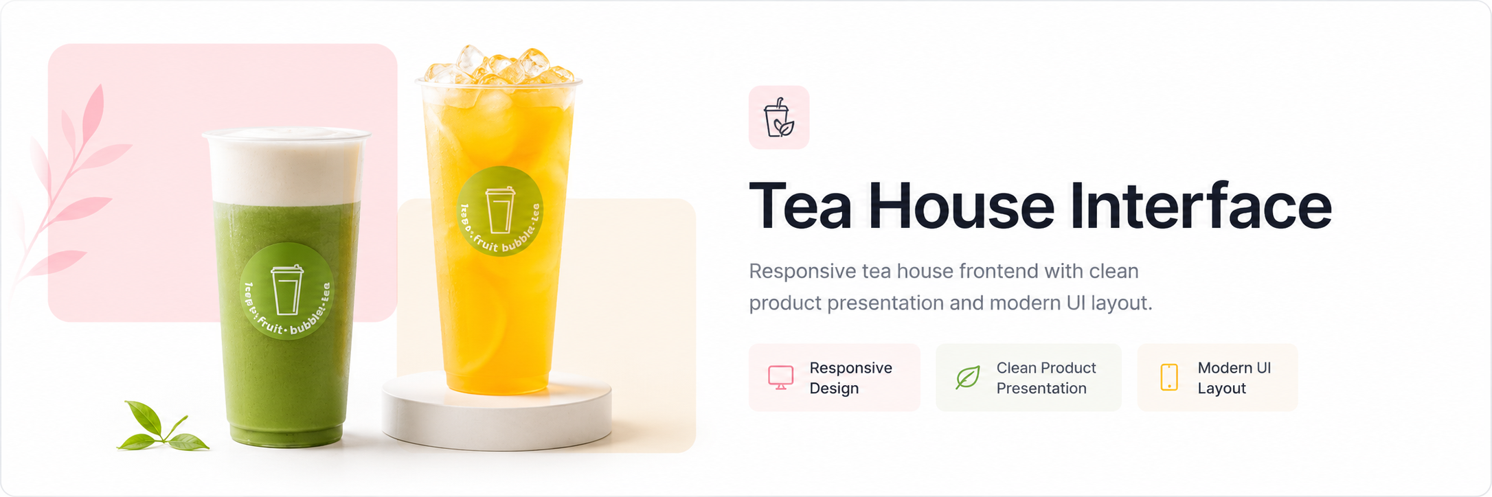 Tea House Interface preview